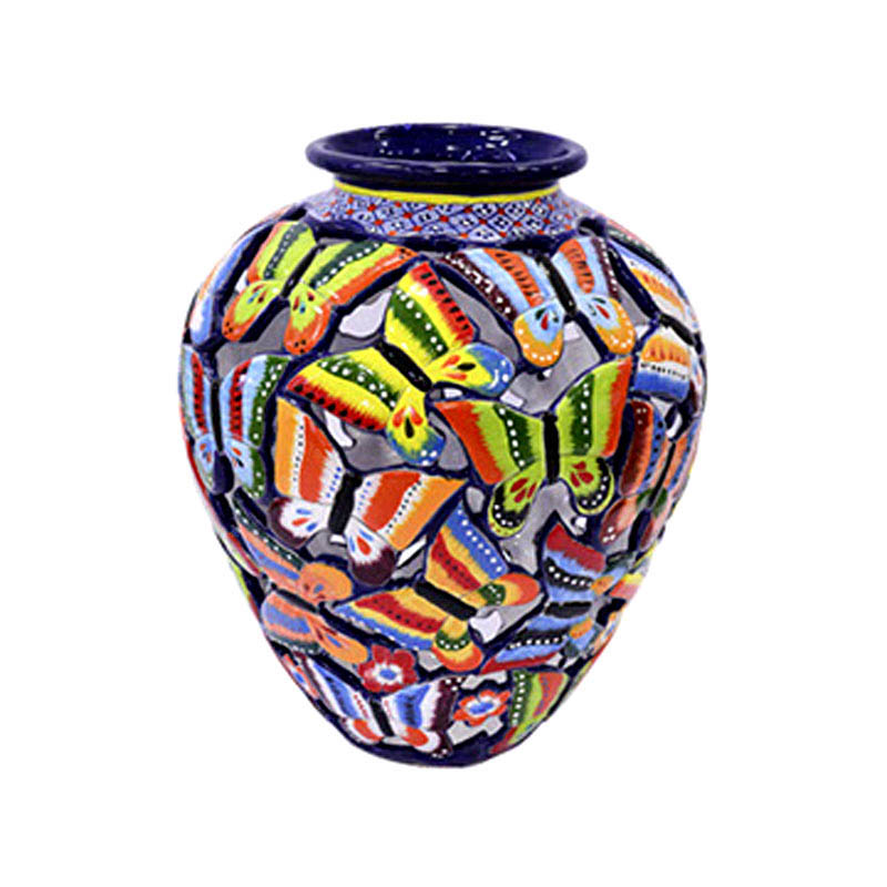 Butterflies Jar - Mexican handcrafted product